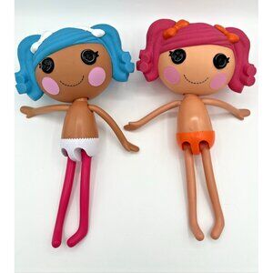 2009 Lalaloopsy Doll Lot Mittens Fluff N Stuff & Berry Jars 12" MGA